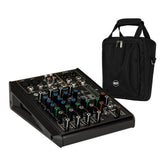 RCF F-6X Console de mixage 6 canaux enregistrement karaoké FX bureau + sac